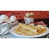 Craft Kitchen Crepe Spreader and Spatula Set 4 Piece Crepe Spatula 14 and 3.5 5 7 Crepe Spreaders All Natural Beechwood and Finish Comfortable Sizes Will Fit Any Crepe Pan Made