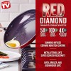 Blue Diamond Cookware Red Diamond Ceramic Nonstick Frying Pan Skillet 8