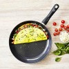 GreenLife Soft Grip Diamond Healthy Ceramic Nonstick Frying Pan Skillet Set 7 and 10 NEW VERSION Black