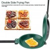 Yosoo 7.5 Double Side Flip Pan Non-Stick Ceramic Frying Pan Specialty Round Omelette Skillet Small Safe Kitchen Pancake Cookware