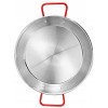 Paella Pan Stainless Steel Non Stick Paella Pan Large Capacity Humanized Wide Ear Design With Handles Cooking Anti Scald,For Home Kitchen Restaurant Carbon Steel Skilletsize:28cm