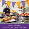 College Kitchen LSU Tigers Stock Pot Stockpot with Lid 12 Quart White