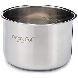 Instant Pot IP-POT-SS304-60 Genuine Stainless Steel Inner Cooking Pot 6 Quart