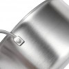 Stainless Steel Soup Pot With Lid Double-ear Soup Pot Suitable For Home And Hotel 9.1 x 5.5 inches