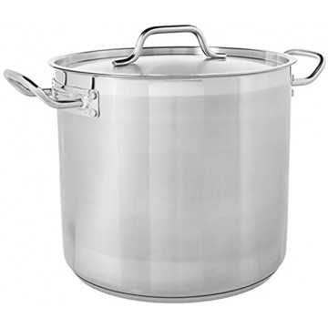 Winware Stainless Steel 16 Quart Stock Pot with Cover