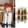 11-Inch Pressure Cooker Canner Rack 2-Pack Detachable Legs Canning Rack for Stainless Steel Pressure Canner Rack Pot Steam Basket Rack Accessories