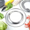 Boao 2 Pieces 11 Inch and 12 Inch Steam Ring Stainless Steel Steaming Ring Adapter Fits 8 to 12 inches Stock Pots