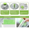 Stainless Steel Steamer Basket Expandable Vegetable Seafood Steamer 5.5 to 9 Metal Vegetable Basket Insert for Various Size Pots with one sponge brush for cleaning