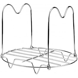 Steamer Rack Trivet with Handles Compatible with Instant Pot Accessories 6 Qt 8 Quart,Stainless Steel Steaming Rack Trivets for Electric Pressure Cooker