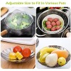 Vegetable Steamer Basket Fits Instant Pot Stainless Steel Steamer Basket for Cooking Foldable Food Steamer Basket Expandable to Fit Various Size Pot Include Safety Tool 5.1 to 9
