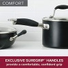 Anolon Advanced Home Hard-Anodized Nonstick Open Stock Cookware- Woks 14-Inch Covered Wok Onyx