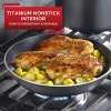 T-fal E93808 Professional Nonstick Fry Pan Nonstick Cookware 12.5 Inch Pan Thermo-Spot Heat Indicator Black
