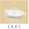 Au Gratin Dish by KooK Fine Ceramic Make Oven Safe Bakeware White 9 in 18oz Set of 6