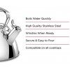 All-Clad E86199 Stainless Steel Tea Kettle 2-Quart Silver