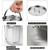 Evaliana 1.2L Stainless Steel Teakettles Outdoor Picnic Camping Kettle Skillet Hiking Foldable Handle