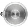 Farberware Teakettles Stainless Steel Egg-Shaped Whistling Tea Kettle 2.3 Quart Silver