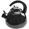 HOME-X Black Cat Whistling Tea Kettle Cute Animal Teapot Kitchen Accessories