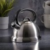 Mr. Coffee Flintshire Stainless Steel Whistling Tea Kettle 1.75-Quart Brushed Satin