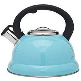 Teapot Whistling Tea Kettle 2.6 Liter Tea Kettle Aqua