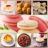5Pcs FLMOUTN Non-Stick Carbon Steel Oven Bakeware Baking Tray Set with Bread Pan Cookie Sheet Pizza Pan Cake Pan and Muffin Cupcake Pan for Cooking