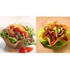 TXIN Nonstick Tortilla Pan Set 4pcs Thicken Steel Taco Salad Bowl Makers Tortilla Shell Makers Food Grade Safety