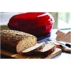 Emile Henry Burgundy Artisan Bread Baker 13.6 x 8.9 x 3.4in