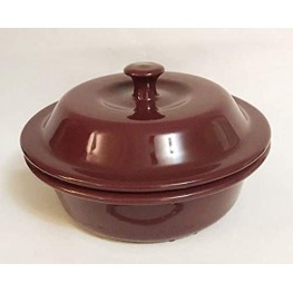 Pampered Chef Cranberry Round Covered Baker