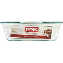 Pyrex Easy Grab 8 Glass Bakeware Dish