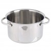 American Metalcraft MPL24 Stainless Steel Mini Pot with Lid 24 oz.