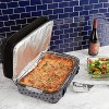 KISLANE Insulated Casserole Carrier and Lasagna Lugger Holds 11 x 15 or 9 x 13 Baking Dish Double Thermal Casserole Carrier for Picnic Potluck Beach Day Trip Camping Black Medallion