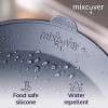 mixcover silicone steam pan for Thermomix Varoma casserole dish compatible with TM6 TM5 TM31 TM-Friend cooking and baking mold grey
