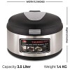 Thermo pot Insulated Casserole | Stainless Steel | Bowl With Lid | Keep Hot and Cold | Large |3.5 Liters