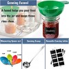 Canning Kit 35pcs Canning Supplies Starter Kit for Beginner Home Canning Tool Set for Canning Pot Stainless Steel Canning Accessories Equipment for Food Fruit Pickle by LEONICE Green