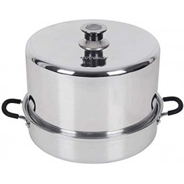 Kitchen Crop VKP Brands Steam Canner 7 Quart Jar capacity Silver