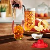 Stosts Canning Jar Lifter and Wide Mouth Funnel Stainless Steel Jar Lifter with Nonslip Handle for Safe and Secure Grip Collapsible Large Silicone Funnel Compatible with Wide and Regular Mason Jars