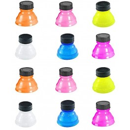12 PCS Soda Can Lids Reusable Bottle Fizz Lid Caps Can Covers for Beer Carbonated Drinks and Other Canned Beverages