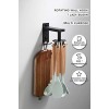 Ascotahoo Kitchen Utensil Holder Hooks,Wall Mounted Utensil Hangers Racks Hooks with 6 Rotatable Utensil Hooks and 2 Hanging Hooks Heavy Duty,Save Space Organizer for Spoon Pot Pan Cutting Board Cup