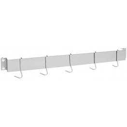 Cuisinart Chef's Classic 33-Inch Bar-Style Wall-Mount Pot Rack Brushed Stainless