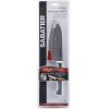 Sabatier Stainless Steel Hollow Handle Santoku Knife with EdgeKeeper Self-Sharpening Sleeve 5-Inch