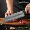 Santoku Knife GrandMesser 7 inch Japanese Chef Knife High Carbon Stainless Steel Cooking Knife with Ergonomic Handle and Gift Box