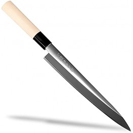 Seki Japan Japanese Seki SANBONSUGI Sushi Chef Knife 420J2 Stainless Steel Sashimi Yanagiba Knife Wood Handle 210 mm 8.2 in