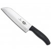 Victorinox Fibrox Pro Santoku Knife 6.7 inches Black