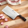 ZHEN Japanese VG-10 67-Layer Damascus Steel 8-Inch Slicer Chopping Chef Butcher Knife Cleaver Large