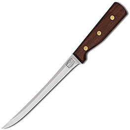 Chicago Cutlery Walnut Tradition High Carbon Blade Slicing Fillet Knife 7-1 2 Inch Slicer 7-1 2-1