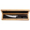 Route83 Classic 6 Boning Knife Handmade Stainless Steel Natural Ebony Wood Handle