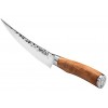 Route83 Classic Prime Rib Brisket Stainless Steel Two Knife Trimming Set Italian Olive Wood Handles