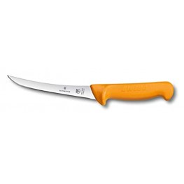 Victorinox"Swibo" Boning Knife with Curved Blade Stainless Steel Yellow 16 x 5 x 5 cm