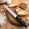 2PCS 8-Inch Bread Knife Serrated Bread Knife For Homemade Bread Ultra-Sharp German Stainless Steel-ABS Handle Black&White