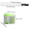 bread knife10-inch serrated serrated bread knife non-stick stainless steel toaster knife and non-slip handle traditional manual forging
