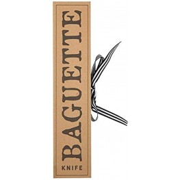 Creative Brands Table Sugar Cardboard Book Gift Set 15" Baguette Knife